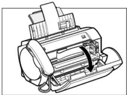 CANON Faxphone B45 - Installing the BJ cartridge in your fax - 1