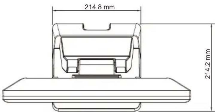 PLANTRONICS PT1945RW - Product Dimensions - 6