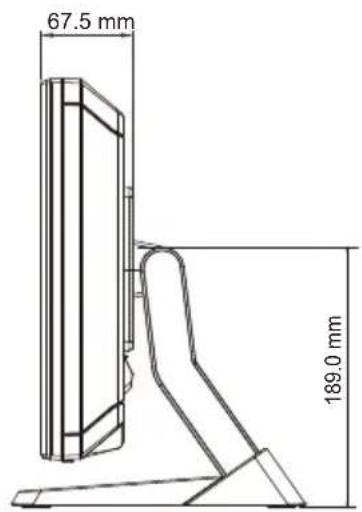 PLANTRONICS PT1945RW - Product Dimensions - 5