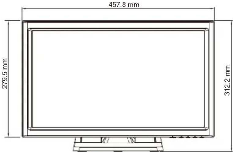 PLANTRONICS PT1945RW - Product Dimensions - 4
