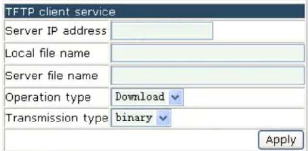 Amer WS6028 - TFTP Client Service - 1