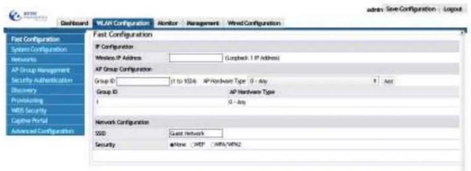 Amer WS6028 - Chapter 3 Fast Config - 1