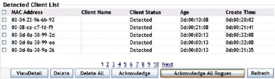 Amer WS6028 - Detected Client List - 1