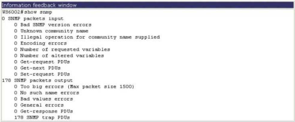 Amer WS6028 - SNMP Statistics - 1