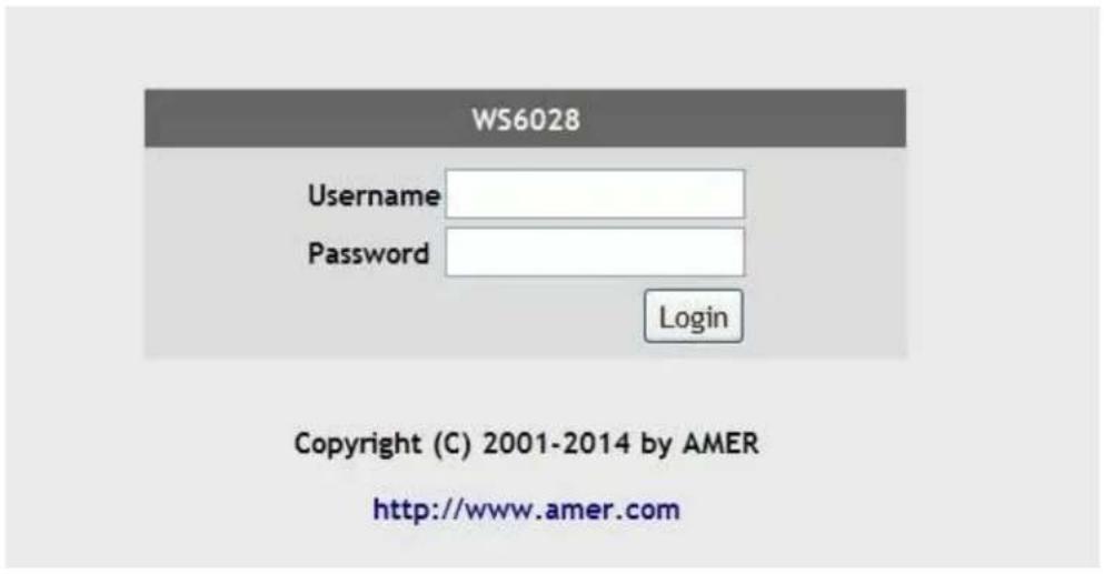 Amer WS6028 - Login AC Switch - 1