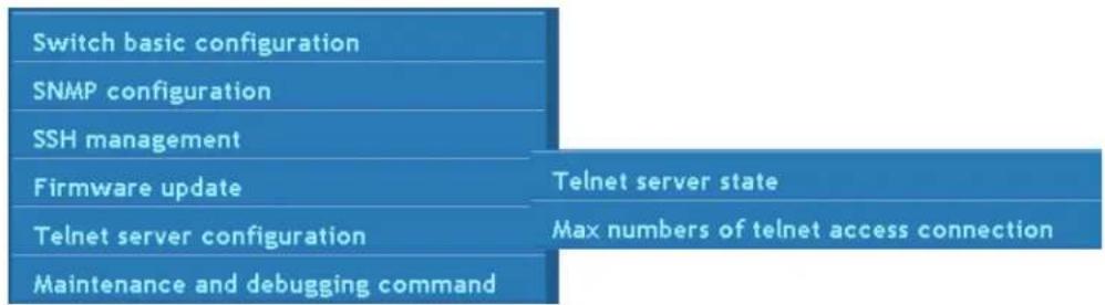 Amer WS6028 - Telnet Server Configuration - 1
