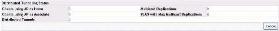 Amer WS6028 - Distributed Tunneling Status - 1