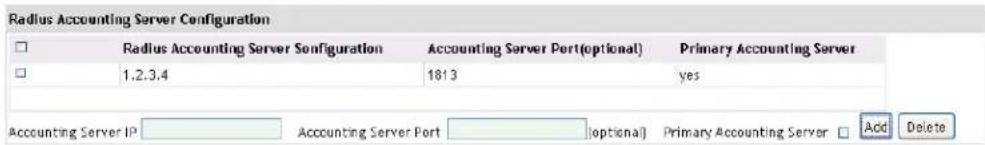 Amer WS6028 - Radius Accounting Server Configuration - 2