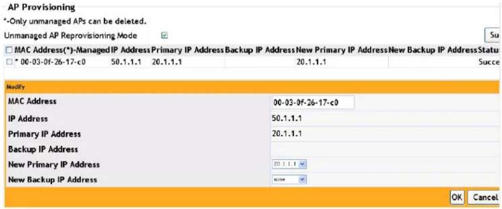 Amer WS6028 - AP Provisioning - 1