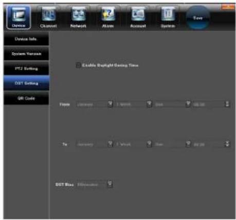 UNIDEN UNVR85-8 - DST Setting - 1