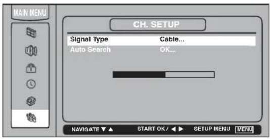 RCA L23W10 - Choose the Menu Language - 1