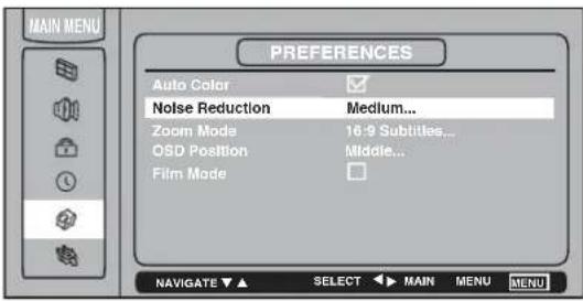 RCA L23W10 - Time Menu - 1