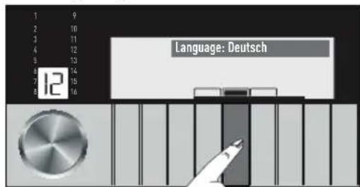 GRUNDIG GWN59650CHB - Changing the language selection - 3