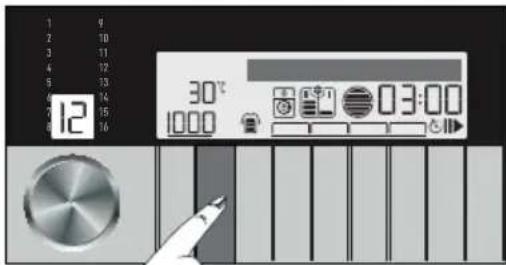 GRUNDIG GWN59650CHB - Selecting the spin speed - 2