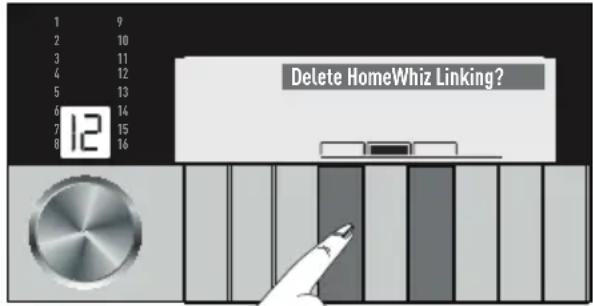 GRUNDIG GWN59650CHB - Deleting HomeWhiz Account Linking: - 2