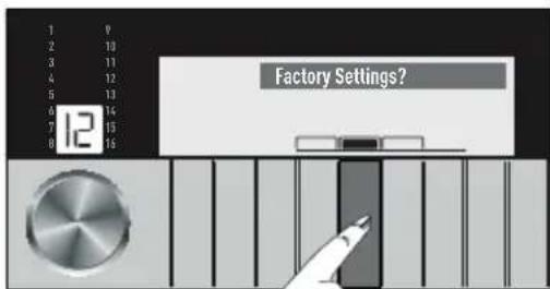 GRUNDIG GWN59650CHB - Restoring the factory settings - 3