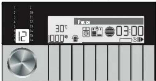 GRUNDIG GWN59650CHB - Changing the selections after programme has started - 2