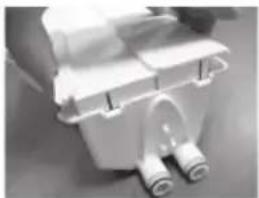 GRUNDIG GWN59650CHB - Cleaning the detergent drawer - 7