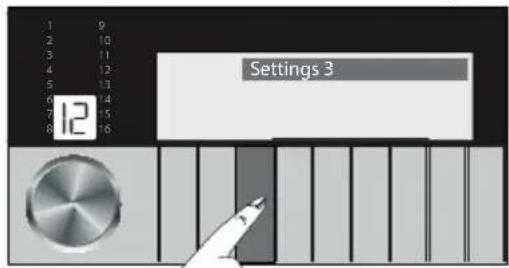 GRUNDIG GWN59650CHB - Entering the Settings menu - 1