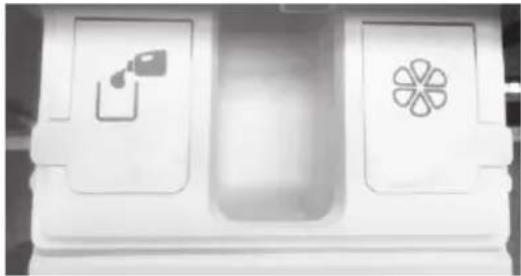 GRUNDIG GWN59650CHB - Adding liquid detergents and softeners - 1