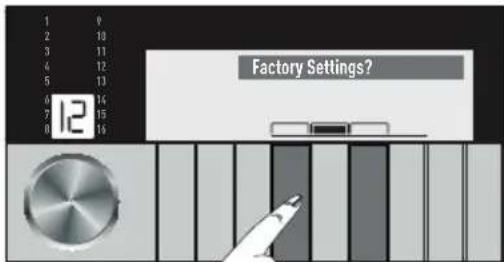 GRUNDIG GWN59650CHB - Restoring the factory settings - 2