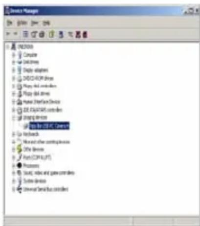 Device Manager File Edit View Help PRETEN Computer Locking Display adapters DOSI-RCM drive Play-up control Play-up drive Play User/Server Device DCI-CCP/DCM controller Shring device Up to DCM Control Networks New and other operating devices Other Devices Play (TCP U.S.P) Processes Sound, video and gate controllers System devices Universal Serial bus controller