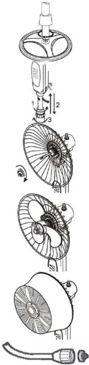 SPT SF-1666M - ASSEMBLY INSTRUCTIONS - 1