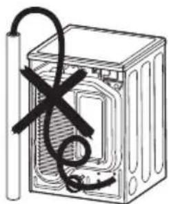 LG DLHX4072W - Option 1: Using a standpipe - 2