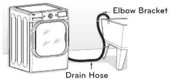 Elbow Bracket Drain Hose