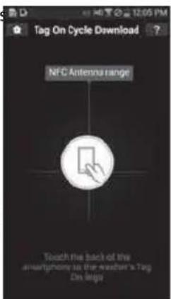 Tag On Cycle Download NFC Antenna range Touch the back of the smartphone to the weather's Tag On Slags