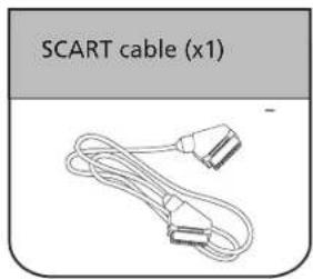 SCART cable (x1)