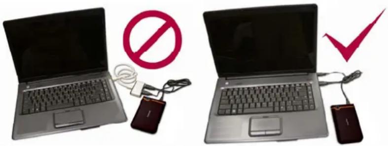 TRANSCEND StoreJet 18 mobile - My computer does not recognize the StoreJet 18 - 1