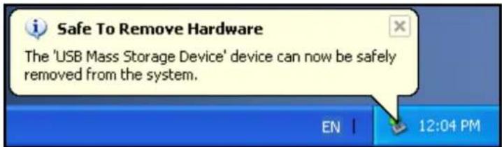 TRANSCEND StoreJet 18 mobile - Removing the StoreJet® 18 in Windows® - 2