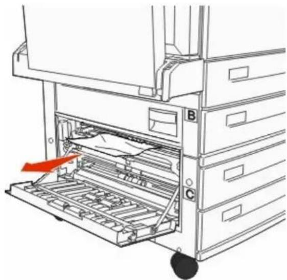 LEXMARK X862dte 4 - Clearing Area C - 2