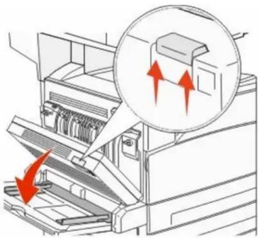 LEXMARK X862dte 4 - paper jam - 1