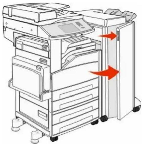 LEXMARK X862dte 4 - staple error - 1