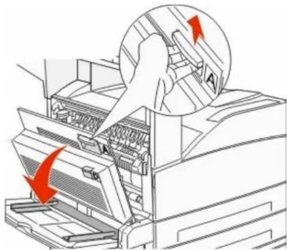 LEXMARK X862dte 4 - paper jam - 3