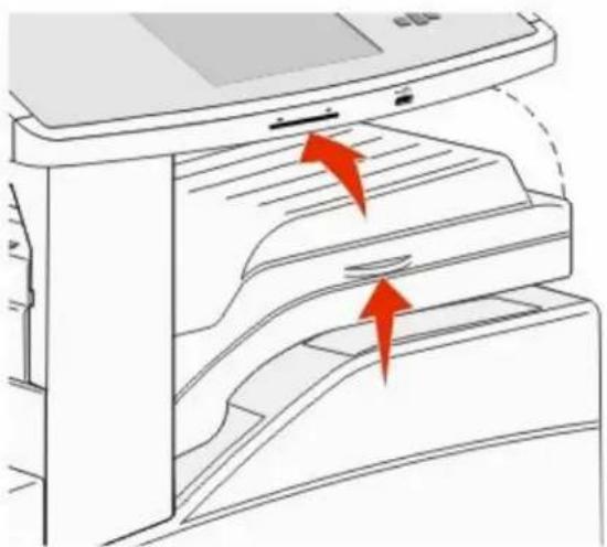 LEXMARK X862dte 4 - paper jam - 1