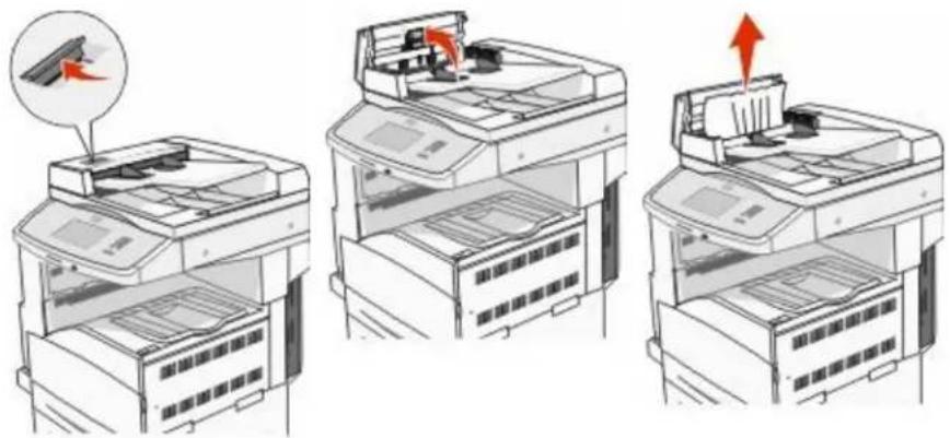 LEXMARK X862dte 4 - 290–294 paper jams - 1