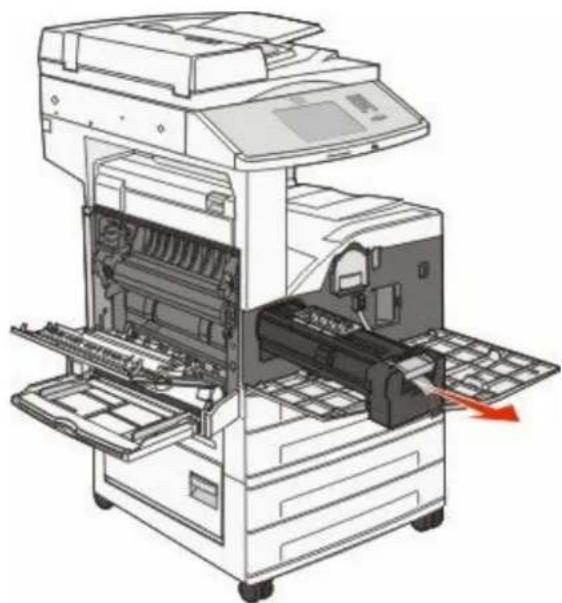LEXMARK X862dte 4 - Replacing the photoconductor - 4