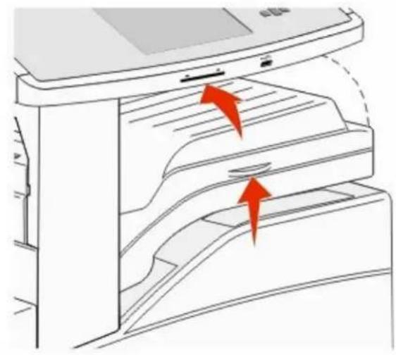 LEXMARK X862dte 4 - paper jam - 1