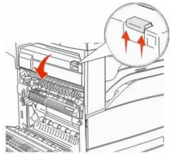 LEXMARK X862dte 4 - paper jam - 3