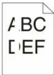 LEXMARK X862dte 4 - Solid black or white streaks appear on transparencies or paper - 2