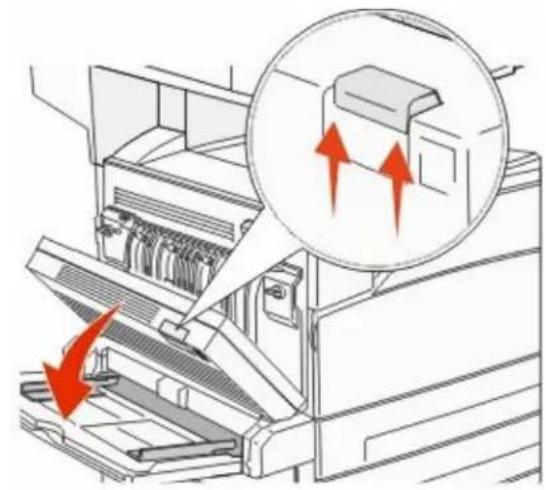 LEXMARK X862dte 4 - paper jam - 1