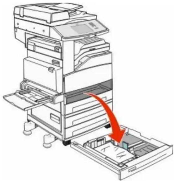 LEXMARK X862dte 4 - Jam in Tray 1 - 1