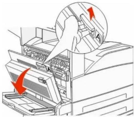 LEXMARK X862dte 4 - 200–201 paper jams - 1