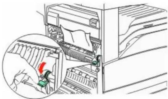 LEXMARK X862dte 4 - 200–201 paper jams - 3