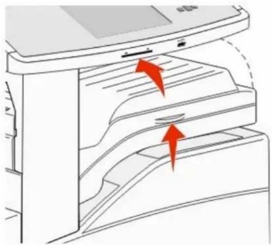 LEXMARK X862dte 4 - 287–288 paper jams - 1