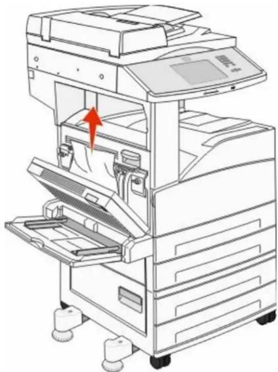 LEXMARK X862dte 4 - paper jam - 2