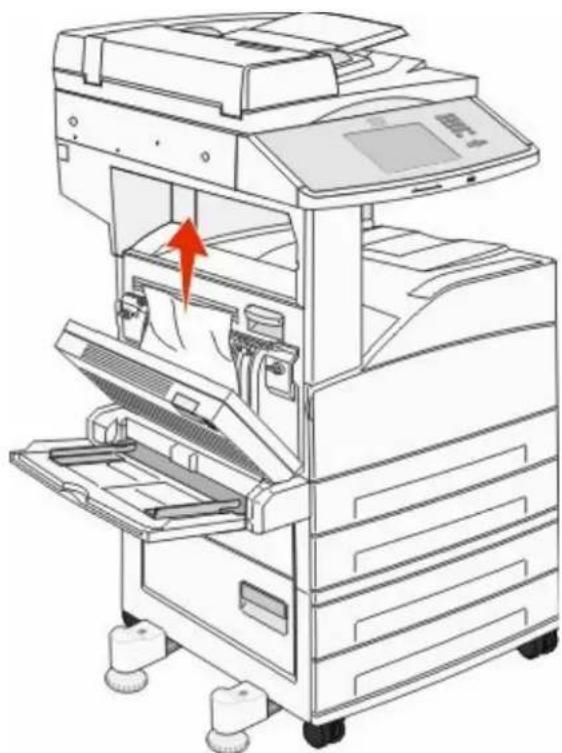 LEXMARK X862dte 4 - paper jam - 2